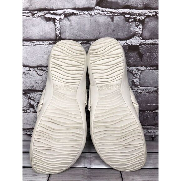 Vionic Layne Cream Leather Thong Flip Flops Orthopedic Sandals Women 10M US/42EU - Picture 14 of 16